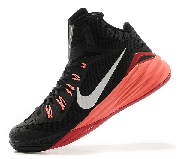 Nike Hyperdunk 2014 Black Red Low Price